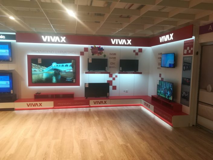 Vivax - instore elements