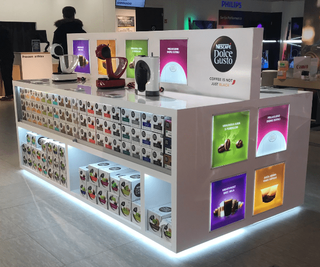 POS REKLAMNI NAMJEŠTAJ – NESCAFE