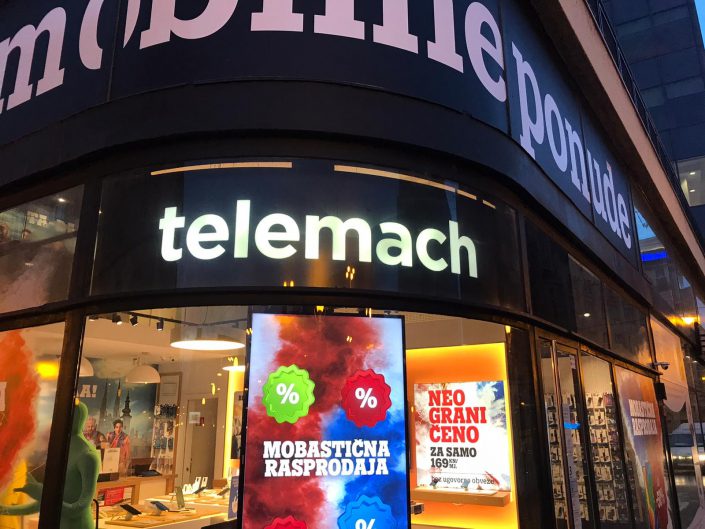 TELEMACH – ILLUMINATING LED ADVERTISING