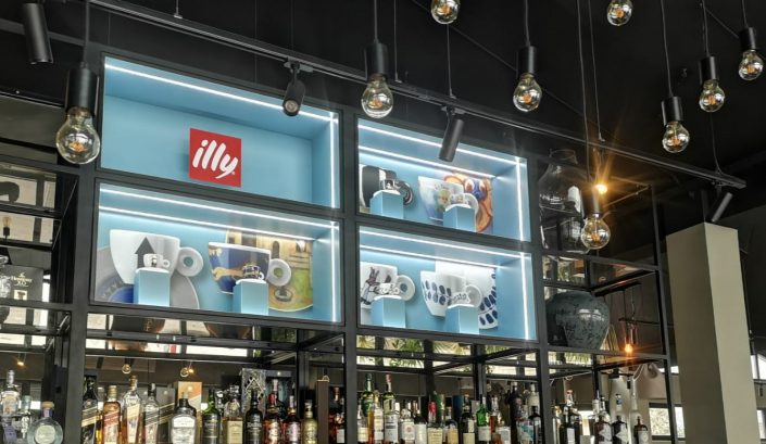 Illy / Caffe bar A’Mare – Uređenje interijera