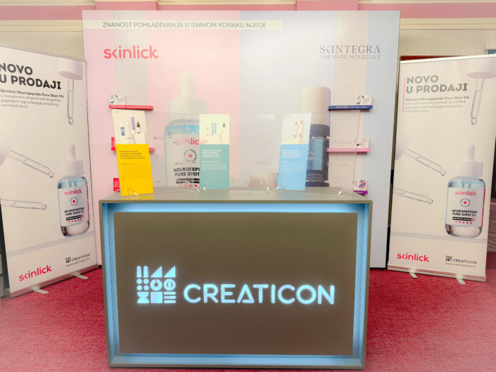 Creaticon – promo štand