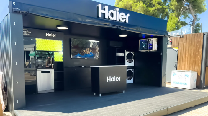 Haier – promo kontejner