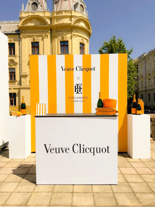 Najam sajamske i promo opreme – Veuve Clicquot